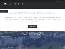 Tablet Screenshot of c2cmedia.tv